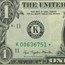 1977* (K-Dallas) $1.00 FRN CU (Fr#1909-K*) Star Note