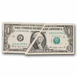 1977 (K-Dallas) $1.00 FRN VF (Fr#1909-K) Fold Error