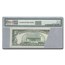 1977 (L-San Francisco) $5 FRN AU-58 EPQ PMG (Fr#1974-L) Fold Over