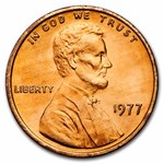 1977 Lincoln Cent BU (Red)