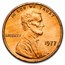 1977 Lincoln Cent BU (Red)