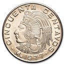 1977 Mexico 50 Centavos BU