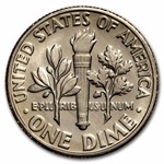 1977 Roosevelt Dime 50-Coin Roll BU