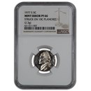 1977-S Jefferson Nickel PF-66 NGC (Struck on 10C Planchet) 1977-S Jefferson Nickel PF-66 NGC (Struck on 10C Planchet)