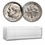 1977-S Roosevelt Dime 50-Coin Roll Gem Proof