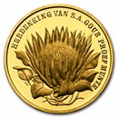 1977 South Africa Gold Medal Commemorating Proof SA Gold w/box
