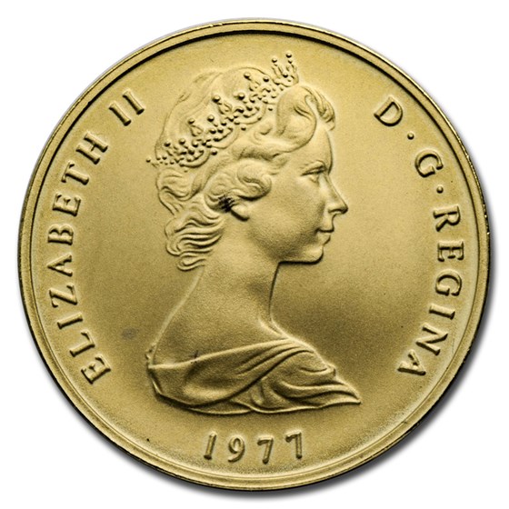 Buy 1977 Turks & Caicos Gold 50 Crowns BU | APMEX