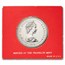 1978 Barbados Silver $25 Coronation Jubilee BU Specimen (OGP)