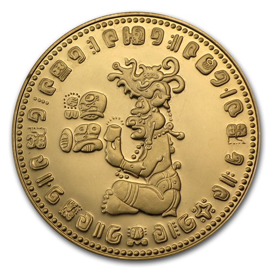 1978 Belize Gold 100 Dollars Itzamna Proof