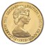 1978 British Virgin Islands Proof Gold $100 Silver Jubilee