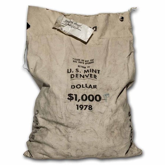 1978-D Lincoln Cent & Clad Ike Dollar Sealed $50 & $1,000 Bags 1978-D Lincoln Cent & Clad Ike Dollar Sealed $50 & $1,000 Bags