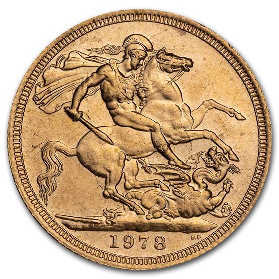 1978 Great Britain Gold Sovereign Elizabeth II BU 1978 Great Britain Gold Sovereign Elizabeth II BU