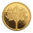 1978 Israel Gold 1000 Lirot Restoration of the Land Proof