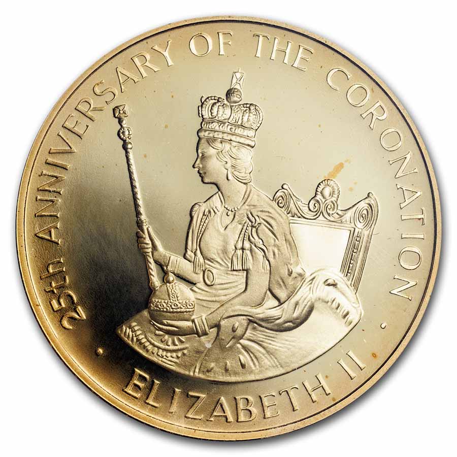Buy 1978 Jamaica Gold 250 Dollars Coronation Proof | APMEX