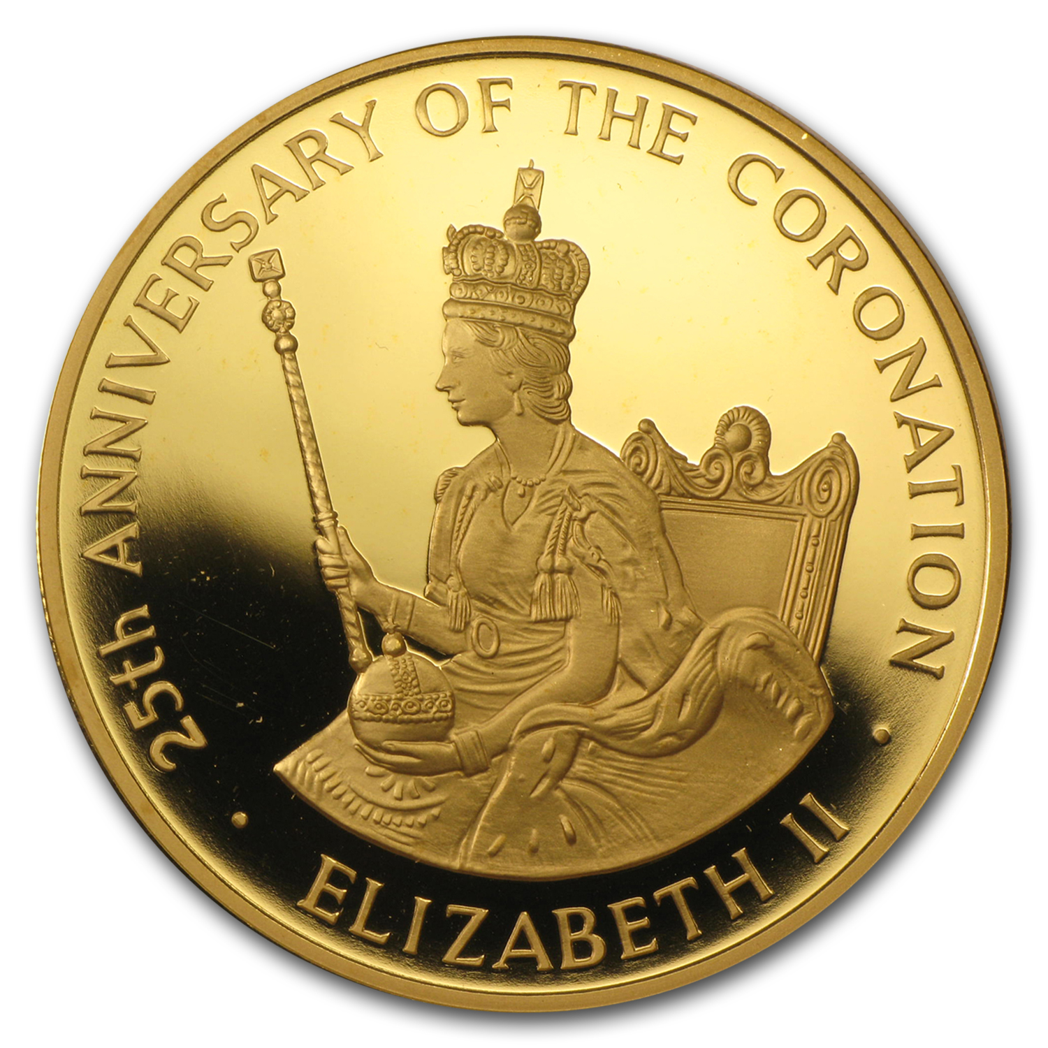 Buy 1978 Jamaica Proof Gold 250 Dollars Coronation (w/Case & COA