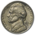 1978 Jefferson Nickel BU