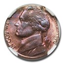 (1978) Jefferson Nickel MS-64 NGC (RB, On Defective 1¢ Blank)
