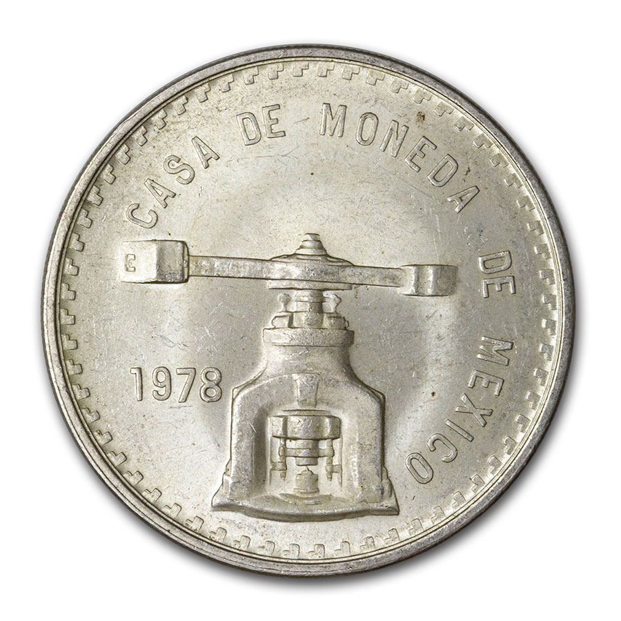 Buy 1978 Mexico 1 oz Silver Onza Balance Scale BU (Type I