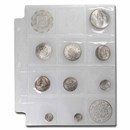 1978 Mexico 10 Centavos-100 Pesos 9-Coin Mint Set