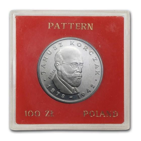 1978 Poland Silver 100 Zlotych Pattern Proof 1978 Poland Silver 100 Zlotych Pattern Proof