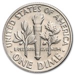 1978 Roosevelt Dime 50-Coin Roll BU