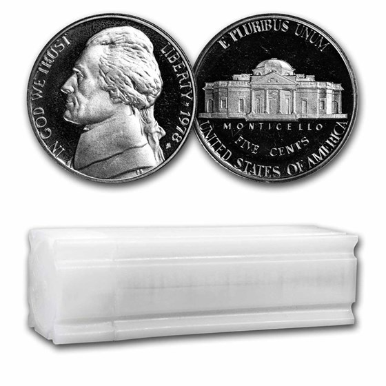 1978-S Jefferson Nickel 40-Coin Roll Proof 1978-S Jefferson Nickel 40-Coin Roll Proof