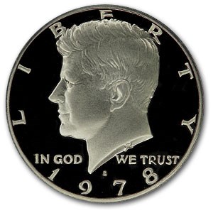 1978-S Kennedy Half Dollar Gem Proof 1978-S Kennedy Half Dollar Gem Proof