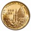 1978 Turkey Proof Gold 500 Lira Rumi