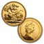 1979-1986 Great Britain 8-Coin Gold Sovereign Proof Set