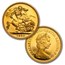 1979-1986 Great Britain 8-Coin Gold Sovereign Proof Set