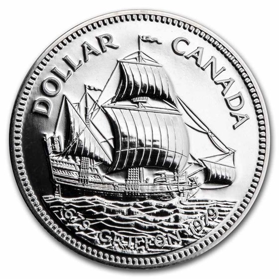 1979 Canada Silver Dollar Specimen (Griffon w/OGP) 1979 Canada Silver Dollar Specimen (Griffon w/OGP)
