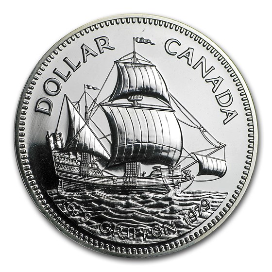 1979 Canada Silver Dollar Specimen (Griffon)