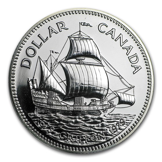 1979 Canada Silver Dollar Specimen (Griffon) 1979 Canada Silver Dollar Specimen (Griffon)