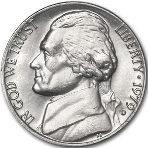 1979-D Jefferson Nickel BU 1979-D Jefferson Nickel BU