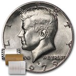 1979-D Kennedy Half Dollar 20-Coin Roll BU