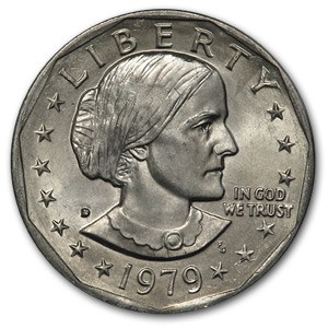 1979-D Susan B. Anthony Dollar BU