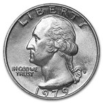 1979-D Washington Quarter 40-Coin Roll BU