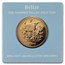 1979-FM Belize Gold 100 Dollar Queen Angelfish BU