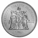 1979 France Silver 50 Francs Hercules BU