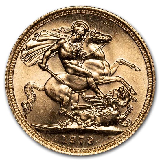 1979 Great Britain Gold Sovereign Elizabeth II BU 1979 Great Britain Gold Sovereign Elizabeth II BU