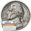 1979 Jefferson Nickel 40-Coin Roll BU