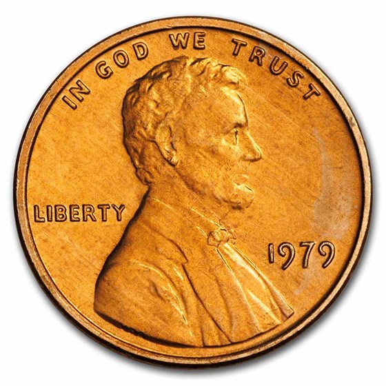 1979 Lincoln Cent BU (Red) 1979 Lincoln Cent BU (Red)
