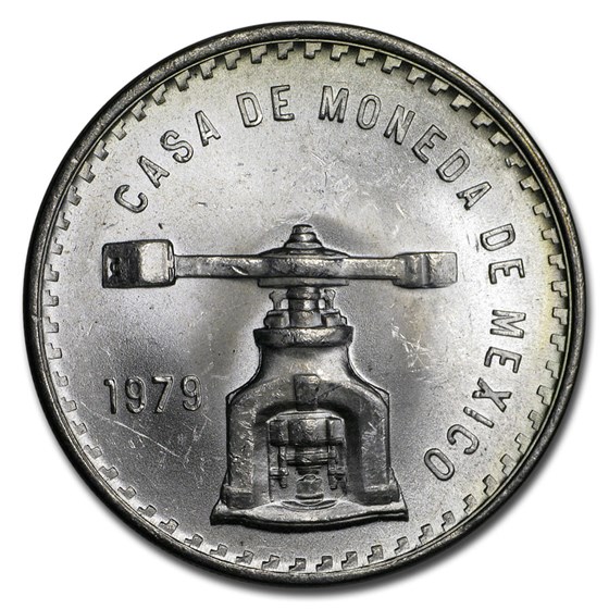 1979 Mexico 1 oz Silver Onza Balance Scale BU (Type III) 1979 Mexico 1 oz Silver Onza Balance Scale BU (Type III)