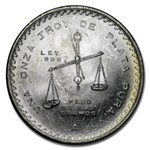 1979 Mexico 1 oz Silver Onza Balance Scale BU (Type III)