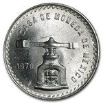 1979 Mexico 1 oz Silver Onza Balance Scale BU (Type IV)