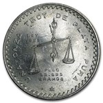 1979 Mexico 1 oz Silver Onza Balance Scale BU (Type IV)