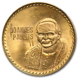 Buy 1979 Mexico Gold Pope John Paul II Visit to Mexico MS-63 NGC | APMEX