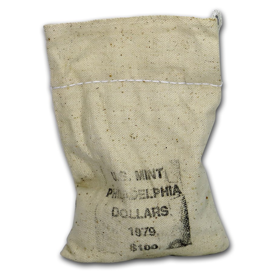 Buy 1979P SBA Dollars 100Coin Sealed Bag BU APMEX