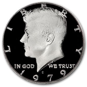 1979-S Kennedy Half Dollar Gem Proof (Type I) 1979-S Kennedy Half Dollar Gem Proof (Type I)