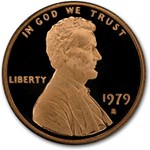 1979-S Lincoln Cent Type 1 Gem Proof (Red)